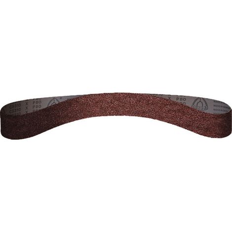 Cinta abrasiva CS 310 XF L.330mm An.10mm K.80 para corindón STA / INOX / NE KLINGSPOR (Por 25)