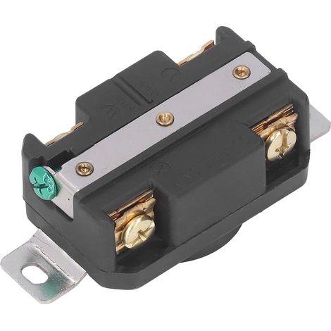 Industrielle 30-A-PA66-Steckdose mit Messingkontakten, 5-poliger Verriegelungsstecker, NEMA L21, 30–120–208 V für Generatorverteiler, Stromverteilungswerkstatt (1/5)