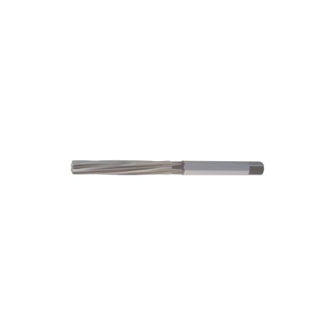 Alésoir à main DIN 206 H7 Forme B D.28mm HSS à coupe hélicoïdale TECWERK