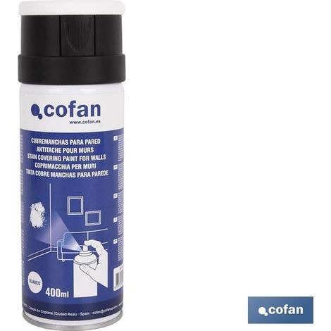 Weiße Wandfleckenabdeckung, 400 ml