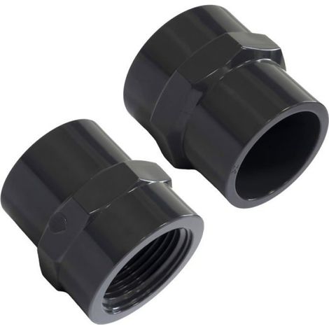 Mamelon Mixte - DN25 Ø32 mm À Coller / Filetage Interne 1 Pouces - Lot De 2 (1/5)