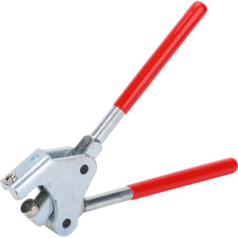 Pince à sertir en acier à haute teneur en carbone avec poignée en plastique PC, 18,5 cm, DR-10A, pour diamètre de 11 mm (1/5)