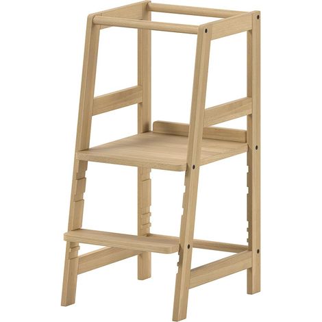 Tour d'Apprentissage en Hêtre "Nature" 85cm Naturel (1/5)