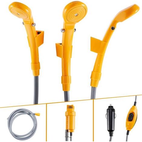 Camping Douche  Douche Portable  12 V Voiture  Jardin Extérieur Chien Douche  Pompe