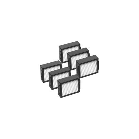 Accessori per robot aspirapolvere, set di 6 filtri HEPA di ricambio, compatibili con i modelli i7, i7+, i7 Plus, E5, E6 ed E7, filtri per la purificazione dell'aria - Crezuo (1/4)