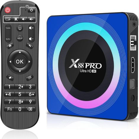 Android TV Box, Boitier TV Android 13 avec 2GB RAM 16GB ROM (1/5)