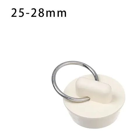 Bouchon d'évier en caoutchouc de bain de cuisine bouchon de vidange de sol évier bouchon de vidange de baignoire bouchon de blanchisserie bouchon étanche fournitures de salle de bain 25-28mm