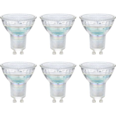 Lot de 6 ampoules spot LED GU10, 4,9 W (équivalent à 50 W), blanc froid, Dimmable (1/5)