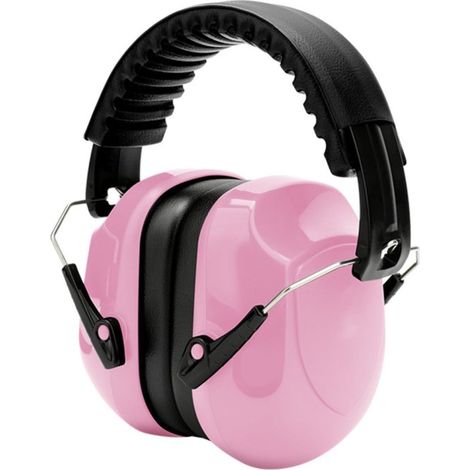 Cuffie antirumore regolabili，34 dB，cuffie con cancellazione del rumore，protezione acustica con riduzione del rumore，rosa (1/5)