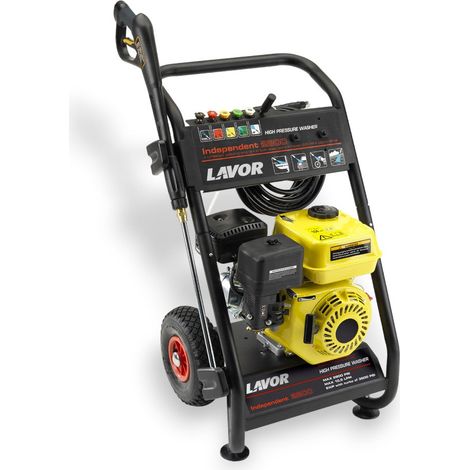 Idropulitrice professionale ad acqua fredda con motore a scoppio 4 tempi 6,5HP e ruote pneumatiche Lavor Independent 2800 (1/5)