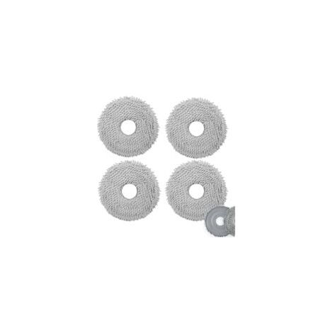Paños de fregona ZVD de 4 piezas para Roborock Q Revo, repuestos para aspiradora Roborock P10, almohadillas de fregona lavables y reutilizables - Crezuo (1/4)