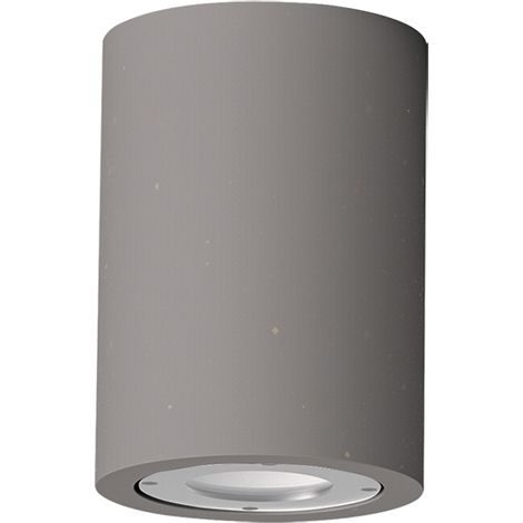 Plafonnier Extérieur D100 Pour Ampoule LED GU10 IP54 Béton ZAMBELIS E480