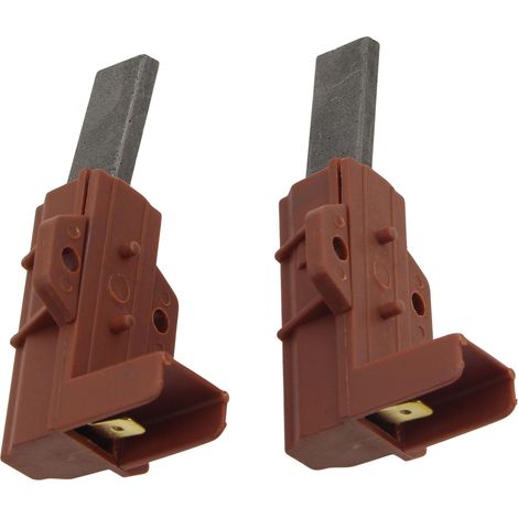 Spazzole, set di 2, c00196539, 5x12,5x30 per lavatrice indesit