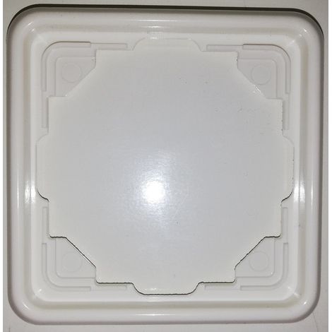 Jung CD581WW Single Frame White Switch