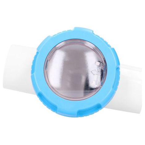 Clapet anti-retour 2 pouces visible non reflux accessoire piscine tuyau unidirectionnel (1/5)