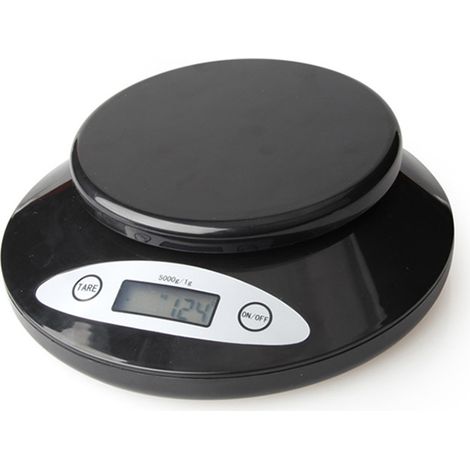 Báscula de cocina, electrónica, para panadería, quilates nominales, 5 kg / 1 g (1/4)