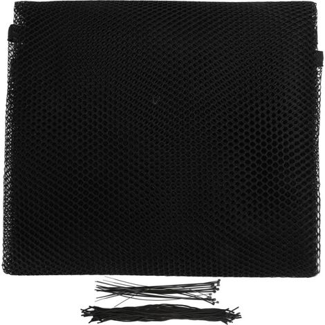 Filet de sécurité pour bébé de 3 mètres, balcon, escalier, garde-corps, garde-corps pour intérieur extérieur noir (1/5)