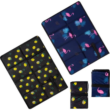 Tapis Siège Extérieur, Lot de 2 Portable Coussin d'assise Pliant Camping, Étanche Coussinets Tapis, Coussin d'isolation Thermique pour Voyage, Randonnée, Pique Niques, Stade, Jardin, Chasse (1/5)