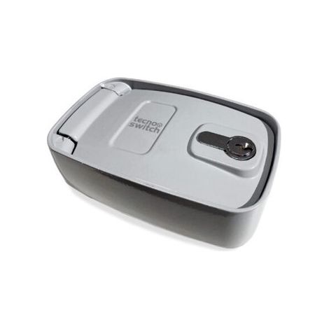 Blindino A Chiave In Alluminio Con Pulsante ( Tecnoswitch Cod. Sl003Lv )