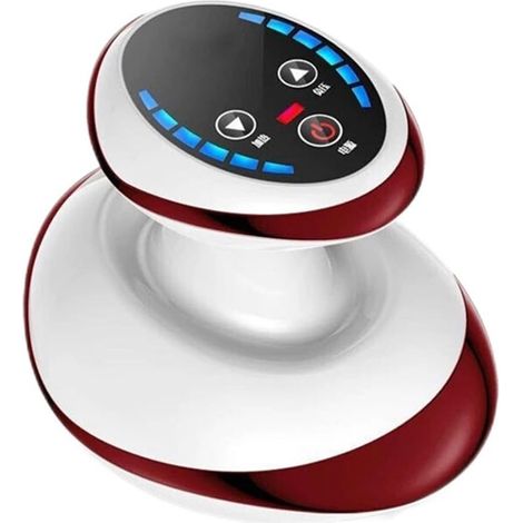Massaggio elettrico – Dispositivo anticellulite e raschiante – Coppettazione elettrica a vuoto intelligente con riscaldamento – Massaggiatore per schiena, collo e braccia (1/5)
