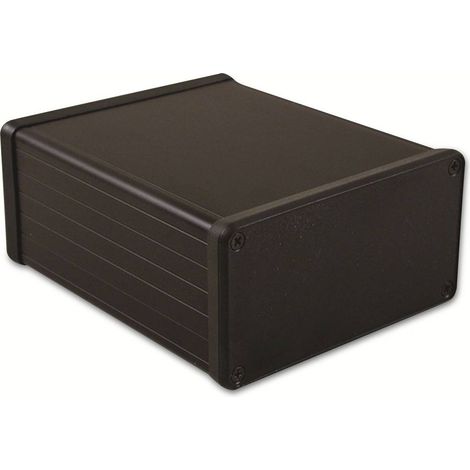 Hammond Electronics 1455N1202BK Contenitore a profilo Alluminio Nero 1 pz. (1/2)