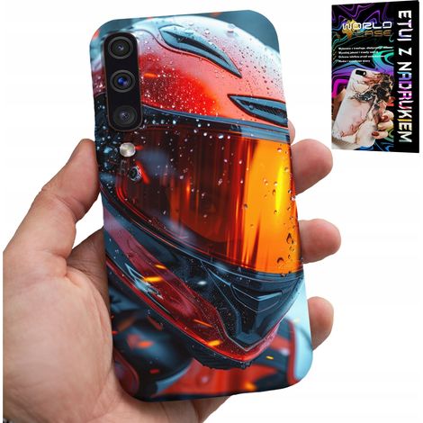 Funda para Samsung Galaxy A70 - motocicleta, casco de motocicleta FAN para motociclista (1/5)