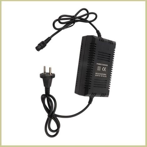 Caricabatterie per monopattino elettrico Cocosity, connettore per monopattino elettrico da 36 V, caricabatterie per computer, spina UE 110-240 V (1/5)