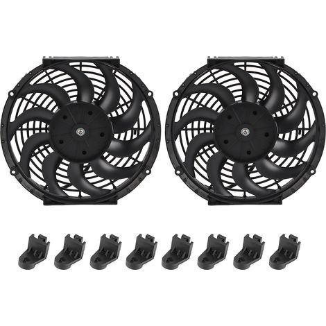 ventilateurs de refroidissement de radiateur 12 pouces