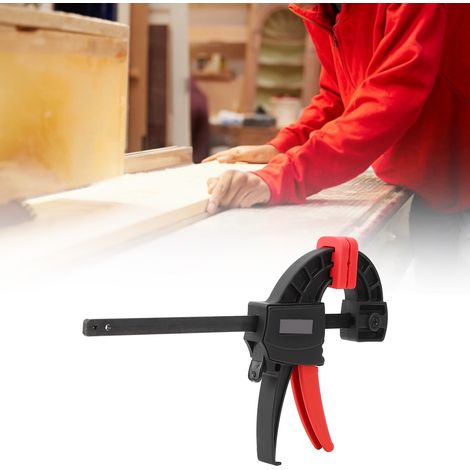 Serre-joint robuste à fixation rapide de type F pour le travail du bois, accessoires de menuiserie 15 cm (1/5)