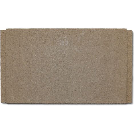 Déflecteur en bas pour poêles à cheminée KA 400 de Koppe - vermiculite - dimensions d'encastrement parfaitement adaptées