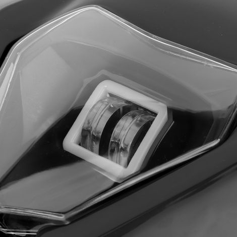 Universelle Umbauteile für KTM Offroad-Motorräder: 60W LED-Scheinwerfer mit Fernlicht, Abblendlicht und Tagfahrlicht (schwarz) (1/5)