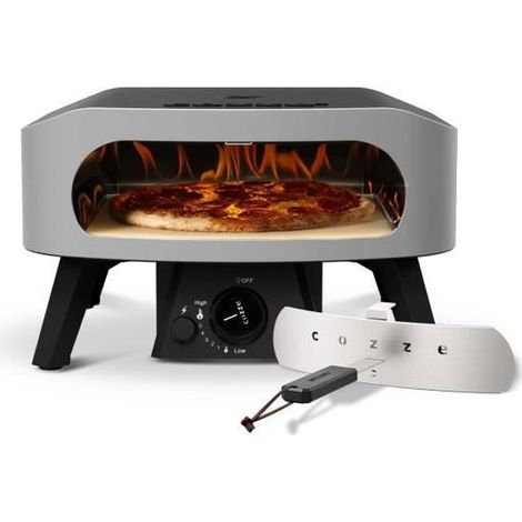 Horno de pizza a gas SIKO COZZE 13 CLASSIC 6 kW 450 °C con piedra de cordierita y termómetro (1/5)