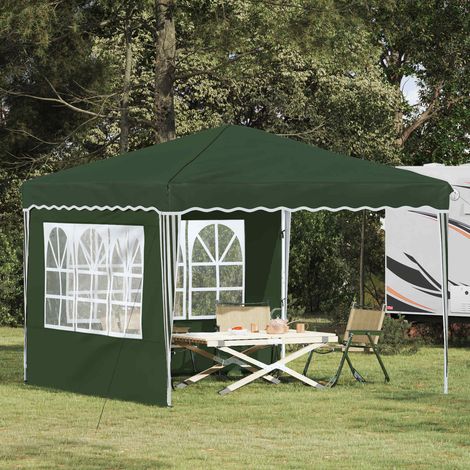 Pop-up Partyzelt Grün 288 x 288 x 245 cm Oxford-Stoff