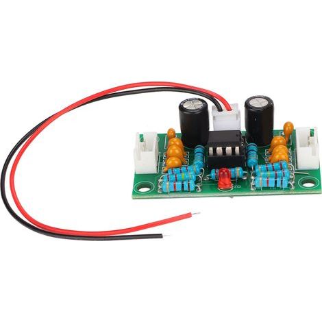 Zweikanal-Audio-Vorverstärkerplatine, NE5532-Chip-Vorverstärkermodul, 1230-V-Gleichstromnetzteil, XHA902 (1/5)