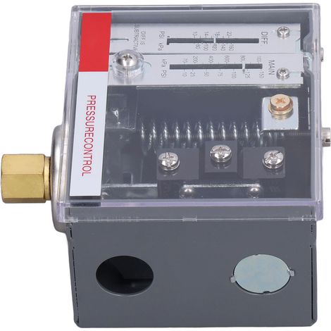Pressostat LEFOO pour chaudière/tour de refroidissement 225 psi NPT1/4‑18 SPDT LF56 (1/5)