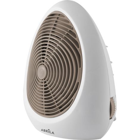 Termoventilador Calefactor Elect.perugia 2000w Blanco/beis Termost.reg. 2potencias 3funciones Sist.seguridad 30,5x27x16cm