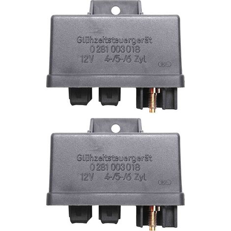 Dos relés de bujías incandescentes para Citroën Lancia, números de pieza: 0281003018, 51771823, 51888255, 60816316