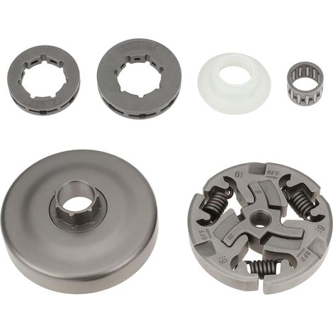Chainsaw clutch drum sprocket kit 0.325" 7T 8T compatible with Husqvarna 357 357XP 359 359EPA (1/5)