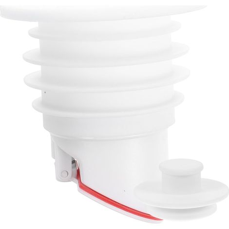 Clapet Anti Retour Pvc 32 en Silicone Blanc, Dispositif Anti-refoulement Léger pour Noyau de Drain D'égout, Cuisine et Salle de Bain (1/5)
