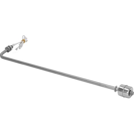 Interrupteur de niveau d'eau flotteur inox 304, contrôleur de niveau liquide AC 0-220V, course 10mm, contact NC/NO réglable (1/5)