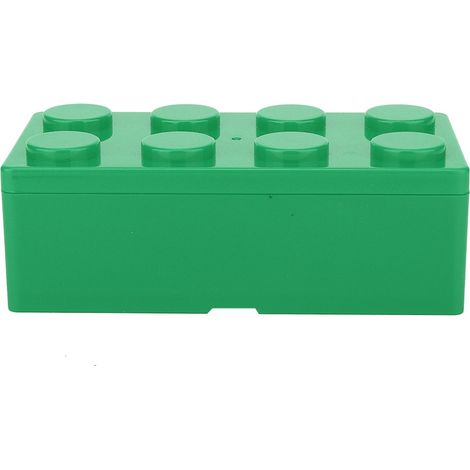 Boîte De Rangement Cosmétiques Blocs De Construction Diy Organisateur De Bureau Vert 1 Pièce (1/5)