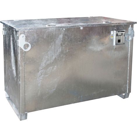 Bauer Kraftstoff-Tank MT 1000 nach ADR/RID/IMDG-Code, feuerverzinkt, 1000l