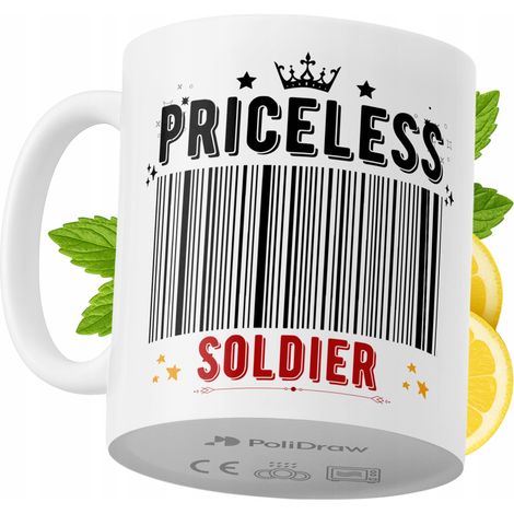 Tazza per un soldato, divertente e umoristica, per caffè e tè, con grafica e testo divertenti. Tazza ideale per compleanni, onomastici e festività. Tazza premium per occasioni speciali, per casa, uffi