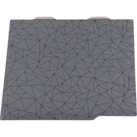 Plateau chauffant 184 x 184 mm en PEO avec strass et surface texturée PEI, aimant double face pour Bambu Mini