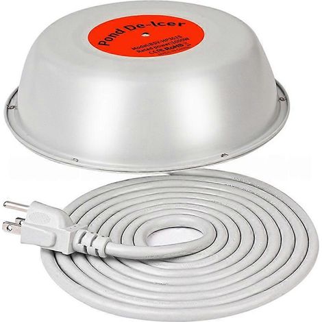 Chauffage de bassin 1000W avec fonction marche/arrêt automatique  dégivreur de bassin flottant avec thermostat et indicateur LED. (1/5)