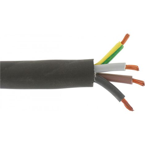 H07 Rn-f Schwarz 2,5 mm² Krone 50 m 4g 2,5 mm²