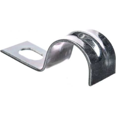 OBO Bettermann Befestigungsschelle einlappig 12mm Stahl galvanisch verzinkt, 100 Stück, 1003127