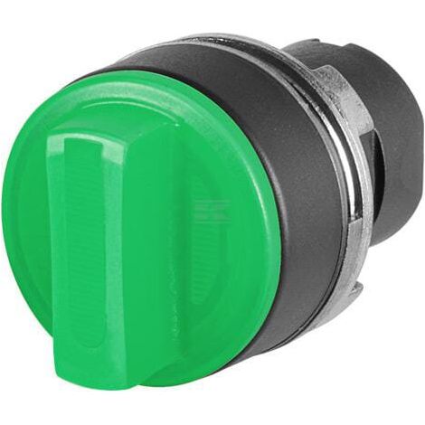 Selector luminoso de mando verde 2 posiciones'Cam A NEW-ELFIN BOUTON 020SMTLAV