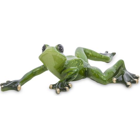 Froschfigur, Tierfiguren, grün, 13x16x4,5 (1/5)
