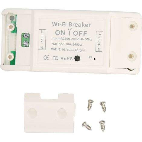 Intelligenter WLAN-Schalter mit Freisprechfunktion und Sprachsteuerung für Haushaltsgeräte (100–240 V Wechselstrom) (1/5)